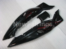Cargar imagen en el visor de la galería, Black and Red Flame - YZF600R Thundercat 96-07 Fairing Kit