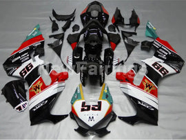 Black and Red Green MOTOREX - CBR1000RR 17-19 Fairing Kit