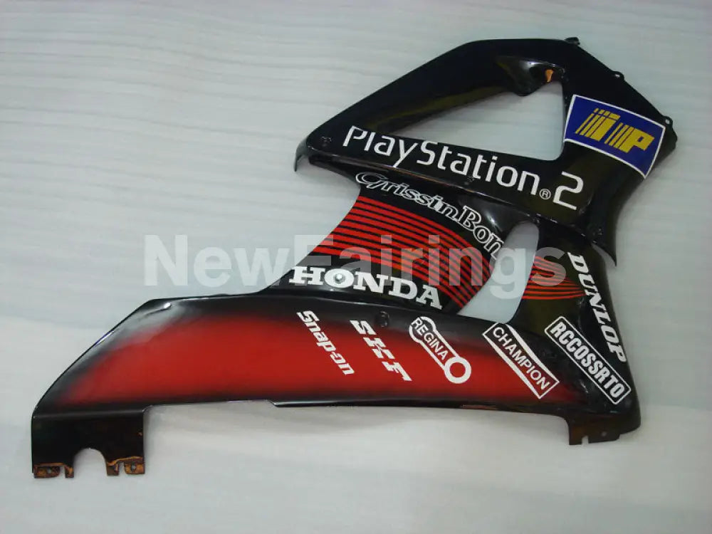 Black and Red Play Station - CBR 929 RR 00-01 Fairing Kit