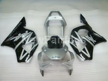 Cargar imagen en el visor de la galería, Black and Silver Factory Style - CBR 954 RR 02-03 Fairing Kit