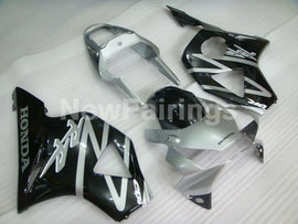 Black and Silver Factory Style - CBR 954 RR 02-03 Fairing Kit