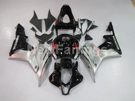 Black Silver Factory Style - CBR600RR 07-08 Fairing Kit