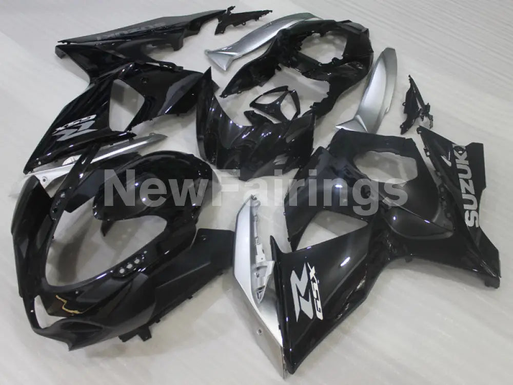 Black Silver Factory Style - GSX-R1000 09-16 Fairing Kit