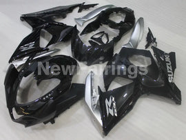 Black Silver Factory Style - GSX-R1000 09-16 Fairing Kit