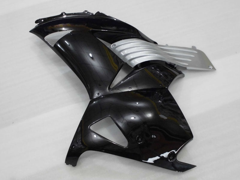 Black and Silver Factory Style - NINJA ZX-14R 06-11 Fairing Kit