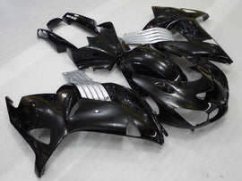 Black and Silver Factory Style - NINJA ZX-14R 06-11 Fairing Kit