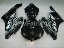 Cargar imagen en el visor de la galería, Black and Silver Fire - CBR1000RR 04-05 Fairing Kit