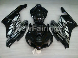 Black and Silver Fire - CBR1000RR 04-05 Fairing Kit