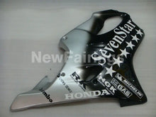 Cargar imagen en el visor de la galería, Black and Silver SevenStar - CBR600 F4i 01-03 Fairing Kit