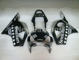 Black and Silver SevenStars - CBR 954 RR 02-03 Fairing Kit