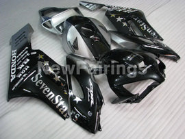 Black and Silver SevenStars - CBR1000RR 04-05 Fairing Kit