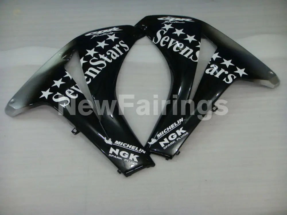 Black and Silver SevenStars - CBR1000RR 08-11 Fairing Kit