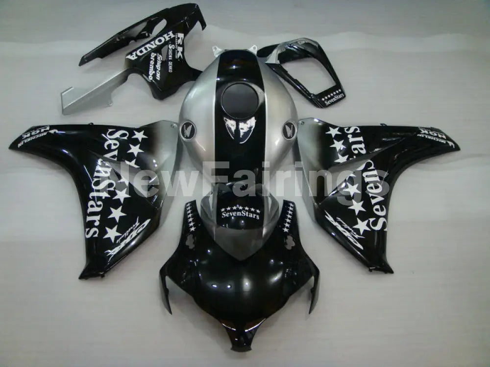 Black and Silver SevenStars - CBR1000RR 08-11 Fairing Kit