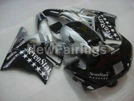Black and Silver SevenStars - CBR600 F2 91-94 Fairing Kit