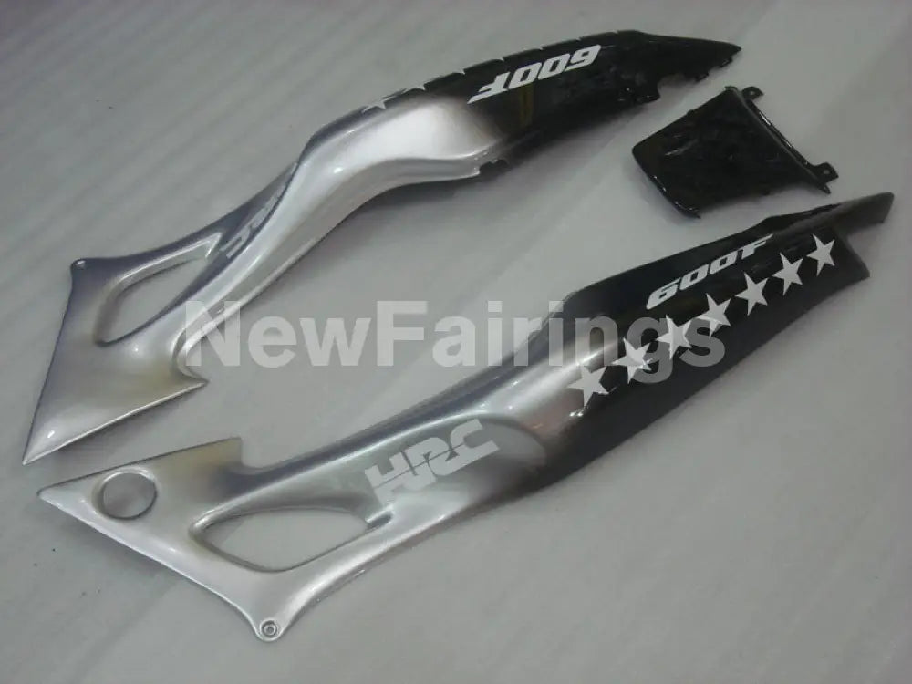 Black and Silver SevenStars - CBR600 F3 97-98 Fairing Kit