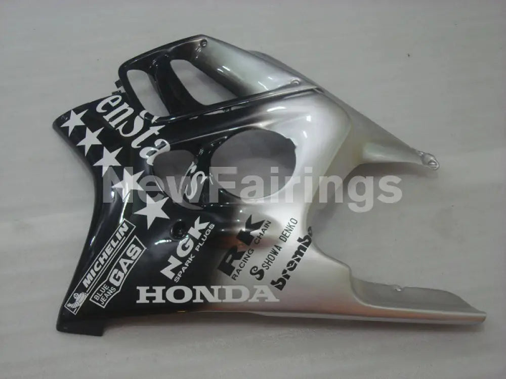 Black and Silver SevenStars - CBR600 F3 97-98 Fairing Kit