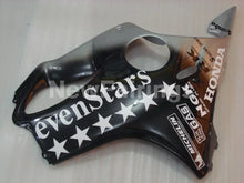 Cargar imagen en el visor de la galería, Black and Silver SevenStars - CBR600 F4 99-00 Fairing Kit