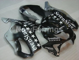 Black and Silver SevenStars - CBR600 F4 99-00 Fairing Kit