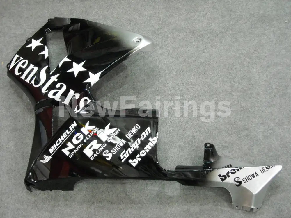 Black and Silver SevenStars - CBR600RR 05-06 Fairing Kit