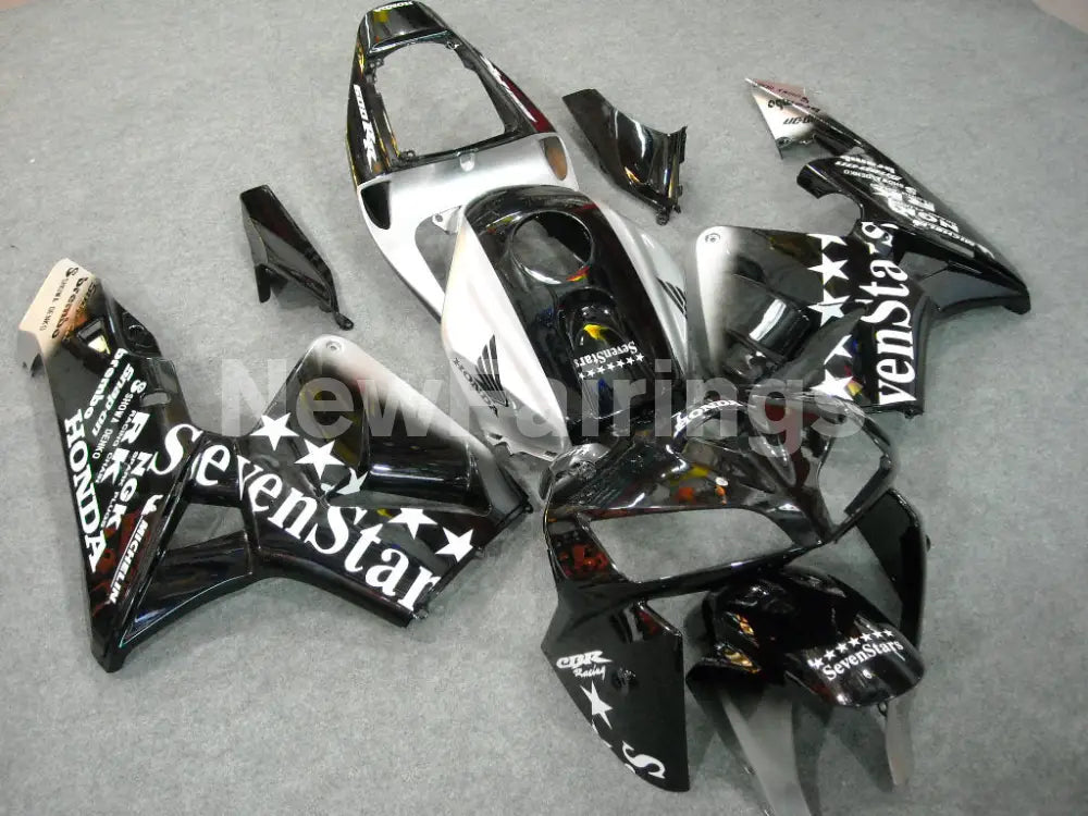 Black and Silver SevenStars - CBR600RR 05-06 Fairing Kit