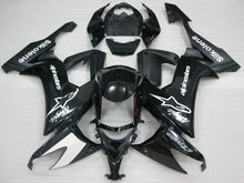 Cargar imagen en el visor de la galería, Black and White alpinestars - NINJA ZX-10R 08-10 Fairing Kit