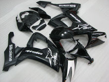 Cargar imagen en el visor de la galería, Black and White alpinestars - NINJA ZX-10R 08-10 Fairing Kit