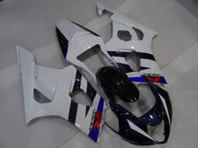 Cargar imagen en el visor de la galería, Black and White Blue Factory Style - GSX-R1000 03-04 Fairing Kit