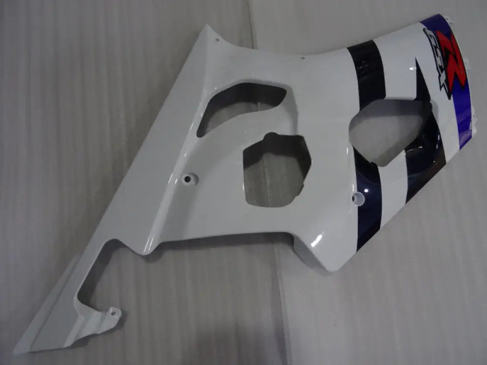 Black and White Blue Factory Style - GSX-R1000 03-04 Fairing Kit
