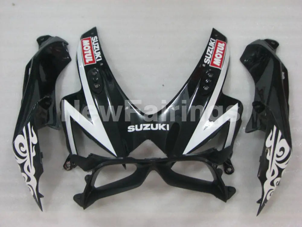 Black White Corona - GSX-R750 08-10 Fairing Kit