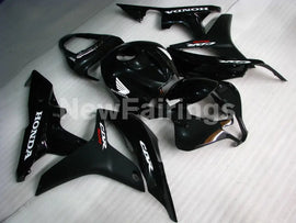 Black with white decals Factory Style - CBR600RR 07-08 Fairing Kit