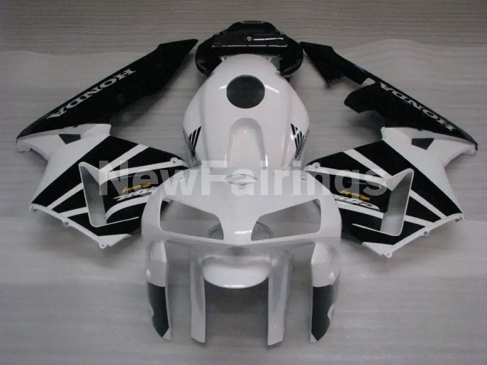 Black and White Factory Style - CBR600RR 05-06 Fairing Kit