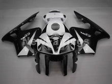 Cargar imagen en el visor de la galería, Black White Factory Style - CBR600RR 05-06 Fairing Kit