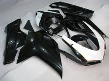 Cargar imagen en el visor de la galería, Black and White Factory Style - Ducati 848/1098/1198 07-11 Fairing Kit