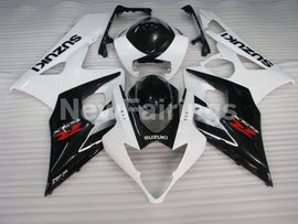 Black White Factory Style - GSX-R1000 05-06 Fairing Kit