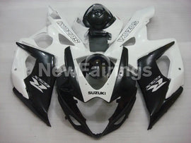 Black and White Factory Style - GSX-R1000 05-06 Fairing Kit