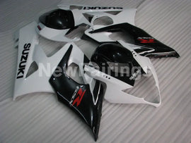 Black White Factory Style - GSX-R1000 05-06 Fairing Kit
