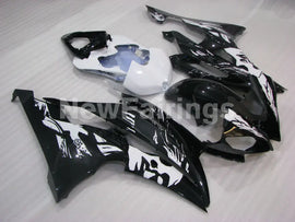 Black White Factory Style - YZF-R6 08-16 Fairing Kit