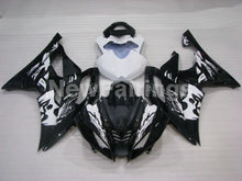 Cargar imagen en el visor de la galería, Black White Factory Style - YZF-R6 08-16 Fairing Kit