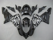 Cargar imagen en el visor de la galería, Black and White Flame - NINJA ZX-10R 04-05 Fairing Kit