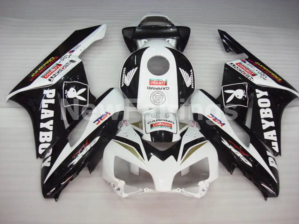 Black and White PlayBoy - CBR1000RR 04-05 Fairing Kit