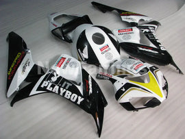 Black and White Playboy - CBR1000RR 06-07 Fairing Kit