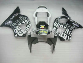 Black and White Rossi - CBR 954 RR 02-03 Fairing Kit