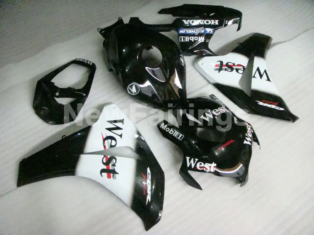 Black and White West - CBR1000RR 08-11 Fairing Kit