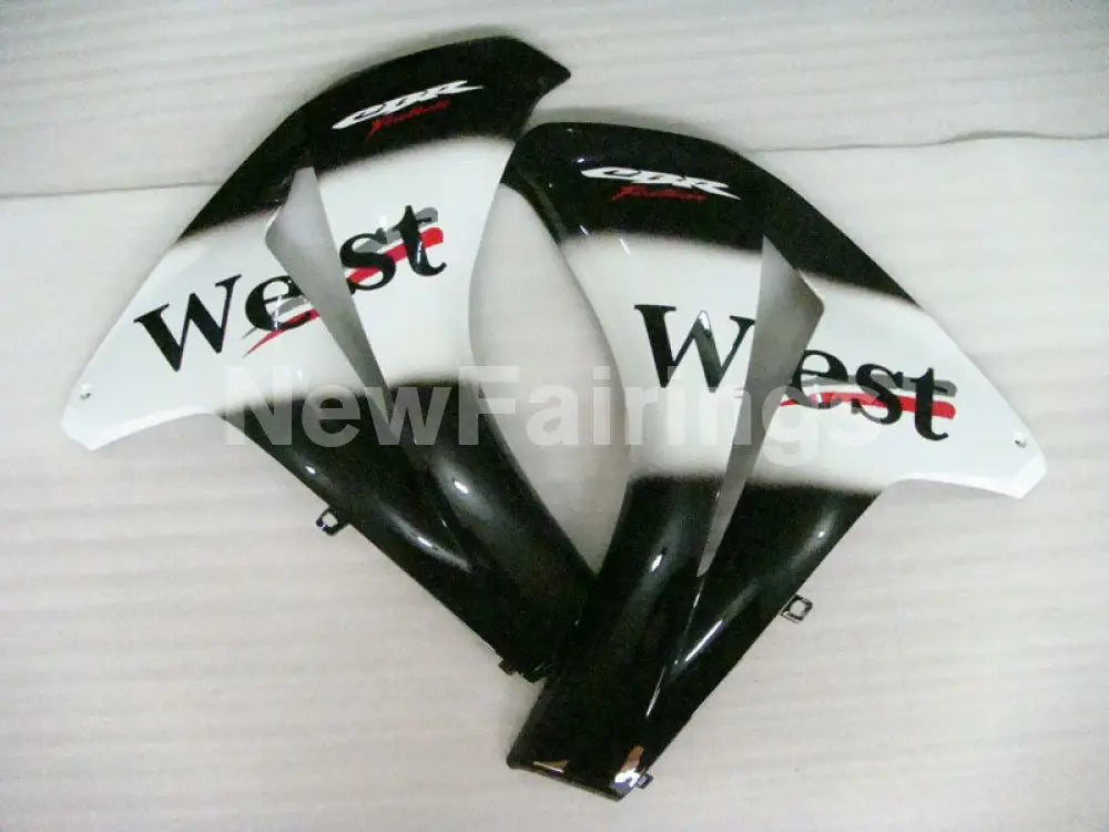 Black and White West - CBR1000RR 08-11 Fairing Kit