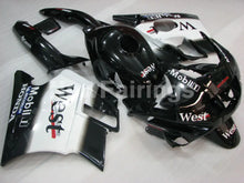 Cargar imagen en el visor de la galería, Black and White West - CBR600 F2 91-94 Fairing Kit