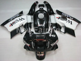 Black and White West - CBR600 F2 91-94 Fairing Kit