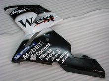 Cargar imagen en el visor de la galería, Black and White West - NINJA ZX-10R 04-05 Fairing Kit