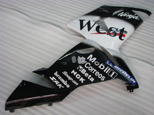 Cargar imagen en el visor de la galería, Black and White West - NINJA ZX-10R 04-05 Fairing Kit
