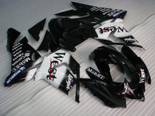 Cargar imagen en el visor de la galería, Black and White West - NINJA ZX-10R 04-05 Fairing Kit
