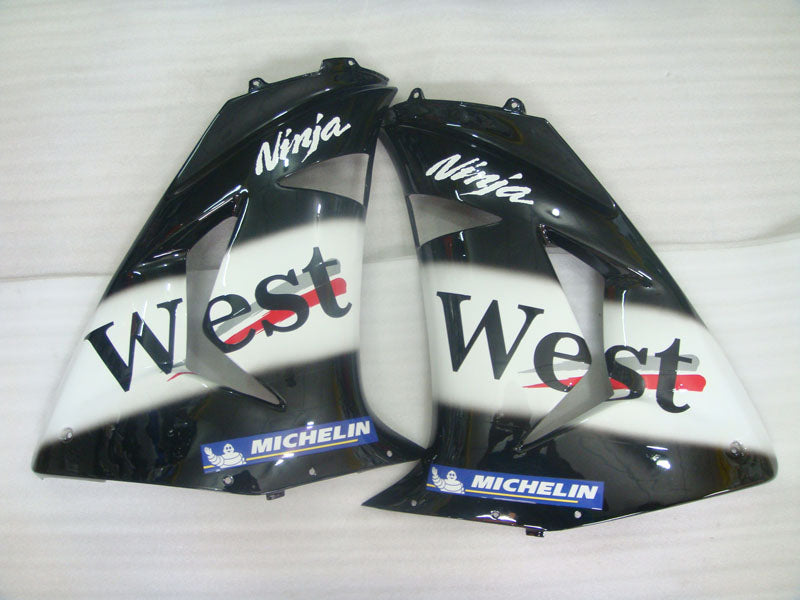 Black and White West - NINJA ZX-10R 06-07 Fairing Kit